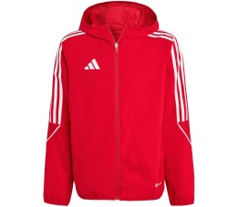 Kurtka dla dzieci adidas Tiro 23 League Windbreaker czerwona IA1624