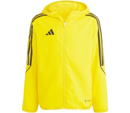Kurtka dla dzieci adidas Tiro 23 League Windbreaker żółta IA1622