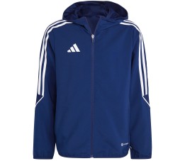 Kurtka dla dzieci adidas Tiro 23 League Windbreaker granatowa IA1627