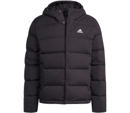 Kurtka męska adidas Helionic Hooded Down czarna HG8751