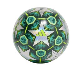 Piłka nożna adidas UCL Training 24/25 Knockout Stages Foil zielono-srebrna JH1280