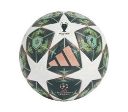 Piłka nożna adidas UCL Pro 24/25 Knockout Stages zielono-biała JH1279