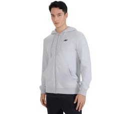 Bluza męska 4F M1768 chłodny jasny szary melanż 4FWMM00TSWSM1768 27M