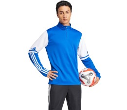 Bluza męska adidas Squadra 25 Training Top niebiesko-biała JD2985