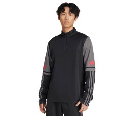 Bluza męska adidas Squadra 25 Training Top czarno-szara JD1629