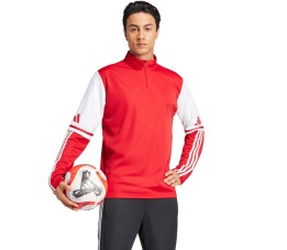 Bluza męska adidas Squadra 25 Training Top czerwono-biała JD2984