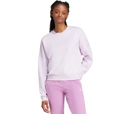 Bluza damska adidas Essentials Small Logo Feel Cozy fioletowa JF8827
