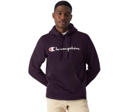 Bluza męska Champion Hooded fioletowa 220253 VS025