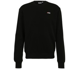 Bluza męska Fila Leverano Regular Crew Sweat czarna FAM0876 80010