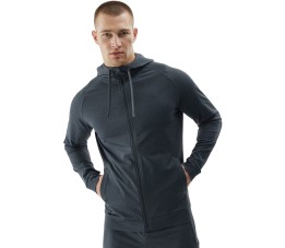 Bluza męska 4F M403 antracyt melanż 4FWAW24TFSWM403 22M