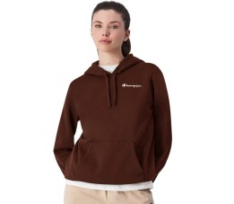 Bluza damska Champion Hooded brązowa 117530 MS524