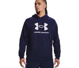Bluza męska Under Armour Rival Fleece Logo HD granatowa 1379758 410