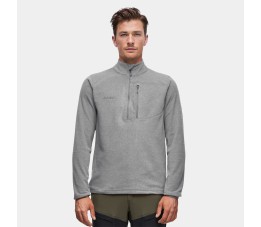 Bluza polarowa męska Alpinus Kerkis 1/3 zipper szara Tactical MK18894