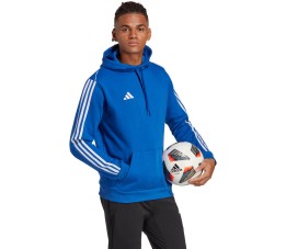 Bluza męska adidas Tiro 23 League Sweat Hoodie niebieska IC7858