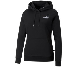 Bluza damska Puma ESS+ Embroidery Hoodie FL czarna 670004 01
