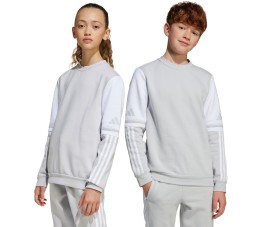 Bluza dla dzieci adidas Squadra 25 Sweat Crew szara JD4824