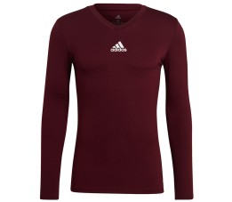 Koszulka męska adidas Team Base Tee bordowa GN7503