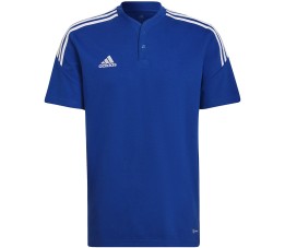 Koszulka męska adidas Condivo 22 Polo niebieska HG6307