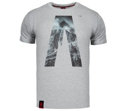 Koszulka męska Alpinus Peak szara BR43100