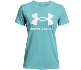 Koszulka damska Under Armour Live Sportstyle Graphic Ssc niebieska 1356305 476