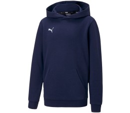 Bluza dla dzieci Puma teamGOAL 23 Casuals Hoody Jr granatowa 656711 06