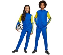 Spodnie dla dzieci adidas Squadra 25 Training niebiesko-żółte JP3154