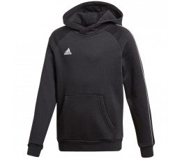  Bluza dla dzieci adidas Core 18 Hoody JUNIOR czarna CE9069