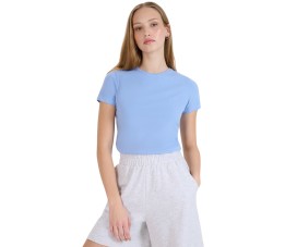 Koszulka damska 4F F2255 denim 4FWMM00TTSHF2255 32S