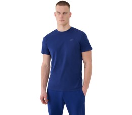 Koszulka męska 4F M2256 granatowa 4FWMM00TTSHM2256 031S