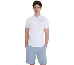 Koszulka męska polo 4F M366 biała 4FWMM00TPTSM366 10S