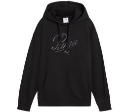 Bluza damska Puma Ess Script Comfort Hoodie czarna 684983 01