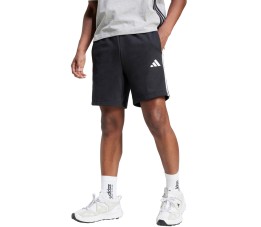 Spodenki męskie adidas Essential 3-Stripes French Terry czarne JE6414