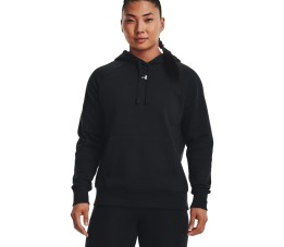 Bluza damska Under Armour Rival Fleece Hoodie czarna 1379500 001