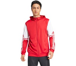 Bluza męska adidas Squadra 25 Hoody czerwona JD2990