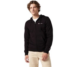 Bluza męska Champion Full Zip Hoodie Sweatshirt czarna 220731 KK001