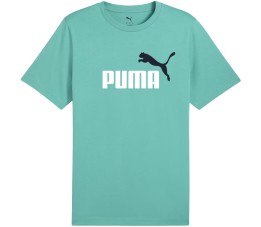 Koszulka męska Puma Ess 2 Color No.1 Logo miętowa 684708 59