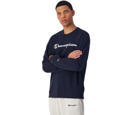 Bluza męska Champion Crewneck Sweatshirt granatowa 220727 BS501