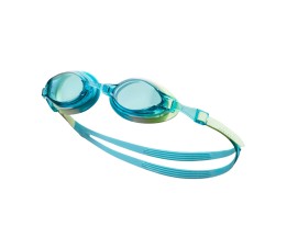 Okulary pływackie Nike Chrome Dusty Catus Junior niebieskie NESSD128-463 OS