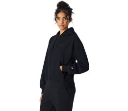 Bluza damska Champion Hooded Sweatshirt czarna 117785 KK001
