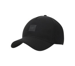 Czapka z daszkiem 4F U372 głęboka czerń 4FWSS25ACABU372 20S