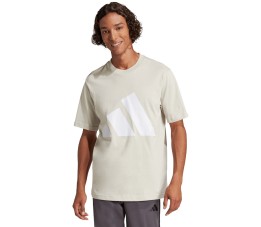 Koszulka męska adidas Essentials Big Logo beżowa JE8933