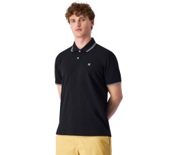 Koszulka męska Champion polo czarna 220897 KK001