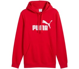 Bluza męska Puma ESS No.1 Logo Hoodie FL czerwona 682570 11