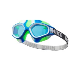 Okulary pływackie Nike Kids Expanse niebiesko-zielone NESSD124-480 OS