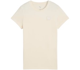 Koszulka damska Puma ESS Elevated Tee beżowa 685016 99