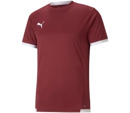 Koszulka męska Puma teamLIGA Jersey bordowa 704917 09
