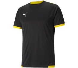 Koszulka męska Puma teamLIGA Jersey czarno-żółta 704917 26
