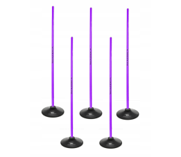 TOR PRZESZKÓD SLALOMOWY 160CM LASKI + PODSTAWA 1,5KG 100868 