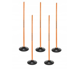 TOR PRZESZKÓD SLALOMOWY 100CM LASKI + PODSTAWA 1,5KG 100871