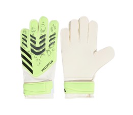 Rękawice bramkarskie adidas Predator Training limonkowe JN5356